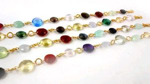 Multi Colour Gemstone Bracelet