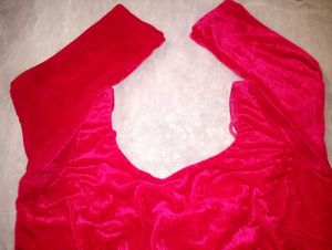 Pink Velvet Blouse