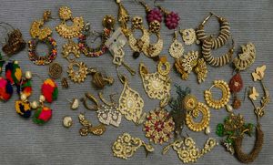 Earring Collection Little Broken And Damaged.