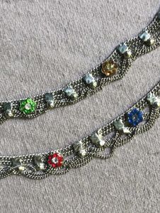 Antique Silver Bohemian Fashion Anklets