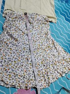 Combo Of Pure Cotton Top N Skirt