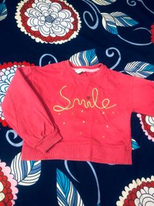 Combo Of Cotton Sweat T Shirts For 4 Year Baby Gir