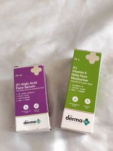 The Derma.Co Face Serum And Moisturizer