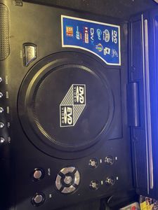 Vintage 9.8” Portable EVD/DVD Player with Box