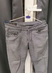 Men Denim Grey Color