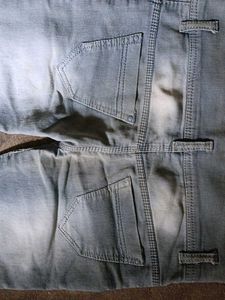 Distressed Corduroy Pants
