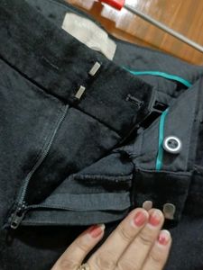 Black Straight Leg Pants