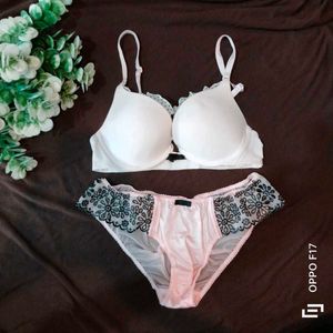 pink Bra & Panty Set