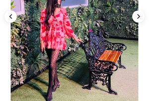 Floral Print Mini Dress