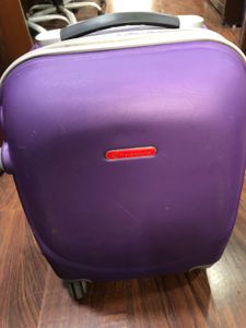 Purple Travelworld Rolling Suitcase