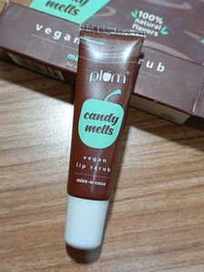 Plum Candy Melts Vegan Lip Scrub