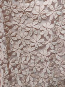 Flowers Engraved Sheer Top
