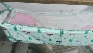 Baby Hammock (Ghodi /Jhula cover) with Net
