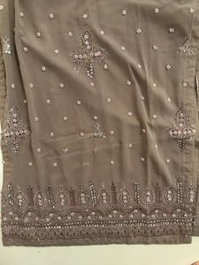 Beautiful Party Wear Kurti . Grey Colour Kurti . Wore Only Once .
