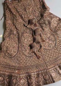 Elegant Embroidered Lehenga Skirt