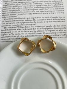Anti Tarnish Gold Earring
