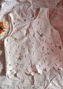 Pinterest Crochet Cropped Tank Top🤍