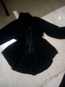 Black Collar Top