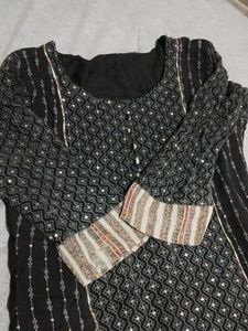 Elegant Black Kurta Set