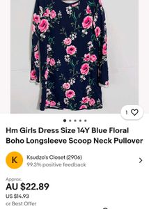 Size M/L H&amp;M🎁Buy 2 Get 1 Free 🎁Dress