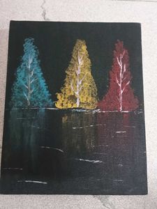 Colorful Tree Painting