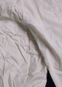 White Capri Pants