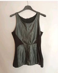 ZARA Leather Top