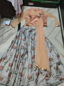 Floral Lehenga Choli Set