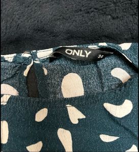 Dark Green Waist Top