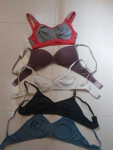 Pack Of 5 Bra