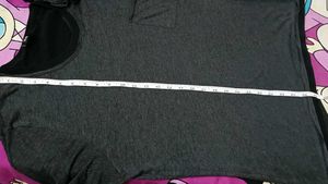 Men&#39;s Charcoal Black Long Sleeve T-Shirt by H&amp;M