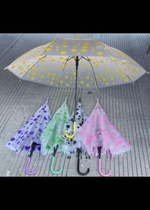 Lilac Polka Dot Umbrella New With Tag