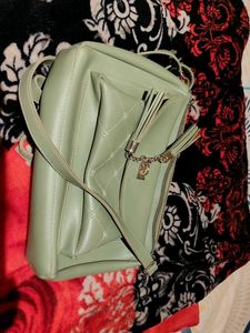 Pastel Green Crossbody Bag