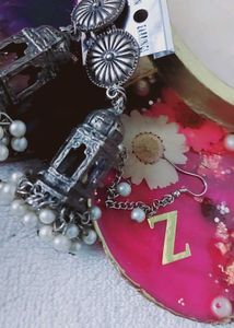 Vintage Silver Jhumka Earrings