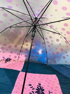 Cute Polka Dot Umbrella ☔ New Wdt Tag