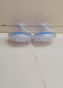 2 Pcs-Silicone Head Massager used in all kinds of