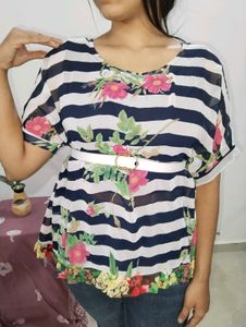 Very Gorgeous Chiffon Top ..Size -XL,XXL,XXXL