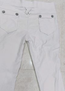 White Jeans For 7 To 8 Years Old Girls