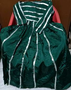 Green Ethnic Gown