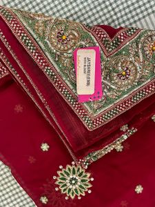 Saree With Heavy Work