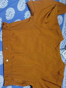 Chic Brown Top