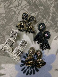 Combo Of Jhumkis