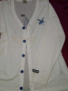 White Cardigan
