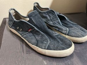 Levi&#39;s Original Denim Slip-On Shoes