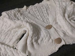 White Cardigan