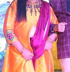 mustard yellow traditional jacket only