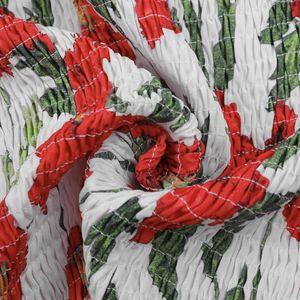 Red Floral Dress Size- Small