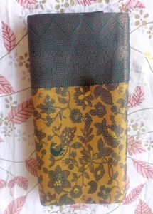 latest fancy pattu saree