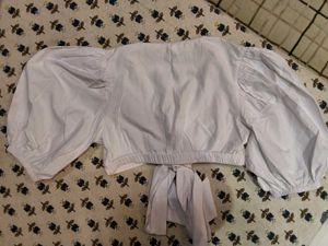 White Crop Top