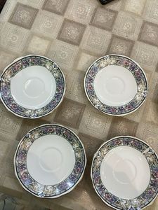 Set of Six Saucers